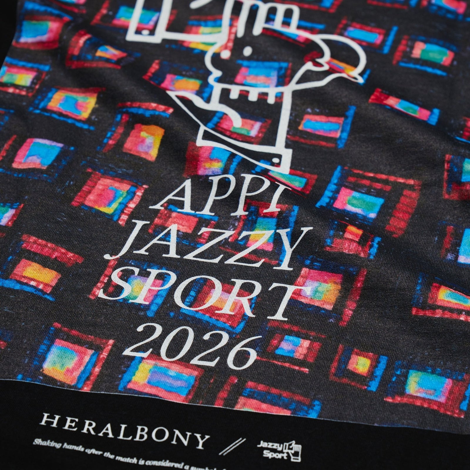 APPI JAZZY SPORT｜HERALBONY】 限定ロングTシャツ「（無題）（角）」