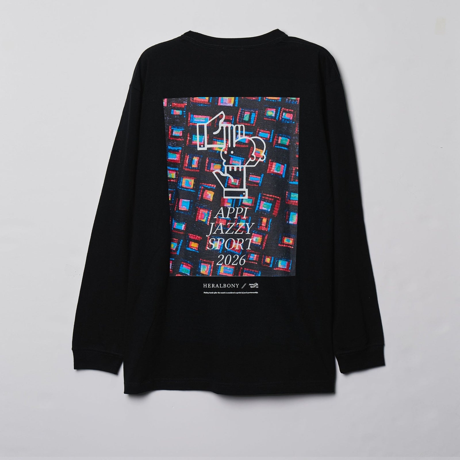 HERALBONY 長袖シャツ APPI JAZZY SPORT｜HERALBONY】 限定ロングTシャツ「（無題）（角）」