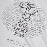 ￥※予約商品｜３月下旬お届け※【APPI JAZZY SPORT｜HERALBONY】 限定Tシャツ「marina - moji003」marina