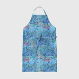 ￥Art Apron「（無題）（青）」Midori Kudo