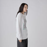 ￥Art Long Sleeve T「gevlekte olifanten met poezen」Jef Cloostermans
