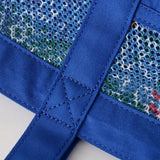 ￥ART MESH TOTE「（無題）（青）」Midori Kudo