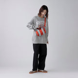 ￥Art Print Crewneck Sweatshirt「博物館の車」Ryoya Akaike