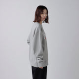 ￥Art Print Crewneck Sweatshirt「博物館の車」Ryoya Akaike