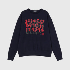 ￥Art Print Crewneck Sweatshirt「タイトル不明」Ryo Nakao