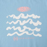 ￥Art Print Crewneck Sweatshirt「red brush1-mm2025」marina
