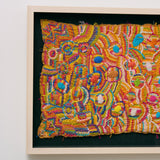 ￥「オレンジの刺繍」立体作品Ayumi