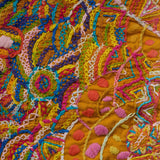 ￥「オレンジの刺繍」立体作品Ayumi