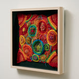 ￥「赤の刺繍」立体作品Ayumi