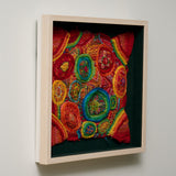 ￥「赤の刺繍」立体作品Ayumi