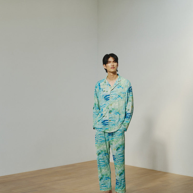 ￥BAKUNE Pajamas Dry（HERALBONY）「ノースウエスト航空」Shigetaka Wada