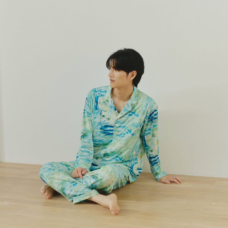 ￥BAKUNE Pajamas Dry（HERALBONY）「ノースウエスト航空」Shigetaka Wada