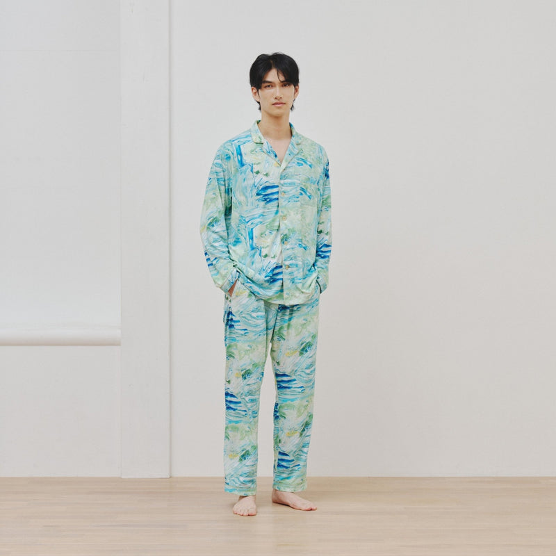 ￥BAKUNE Pajamas Dry（HERALBONY）「ノースウエスト航空」Shigetaka Wada