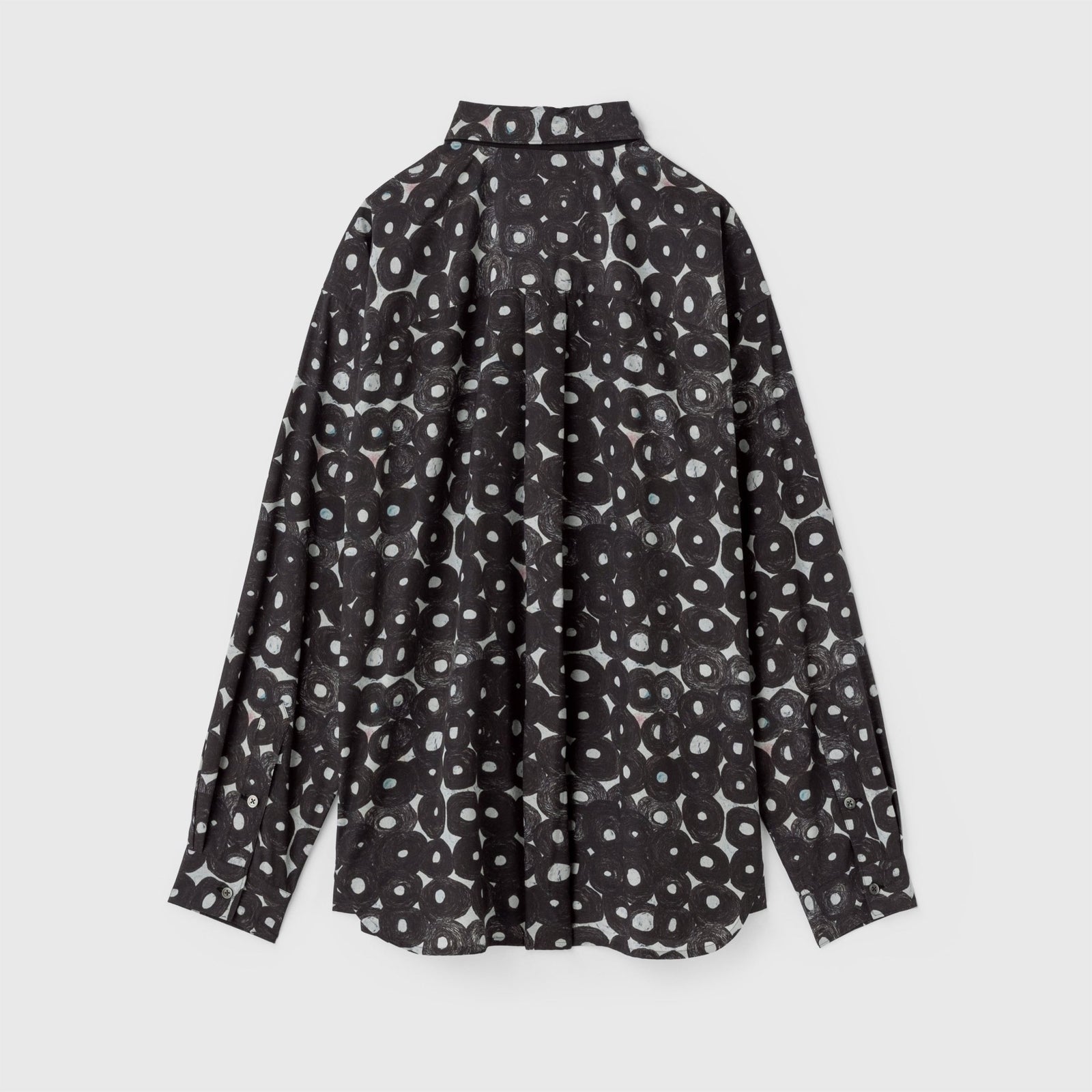HERALBONY ヘラルボニー デザインシャツ（フライフロント）「迷路」 デザインシャツ（フライフロント）「迷路」 – HERALBONY