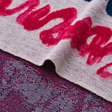 ￥ジャガードマフラー「blue brush - mm2025」marina