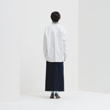 ￥レギュラーカラーシャツ「blue brush - mm2025」marina