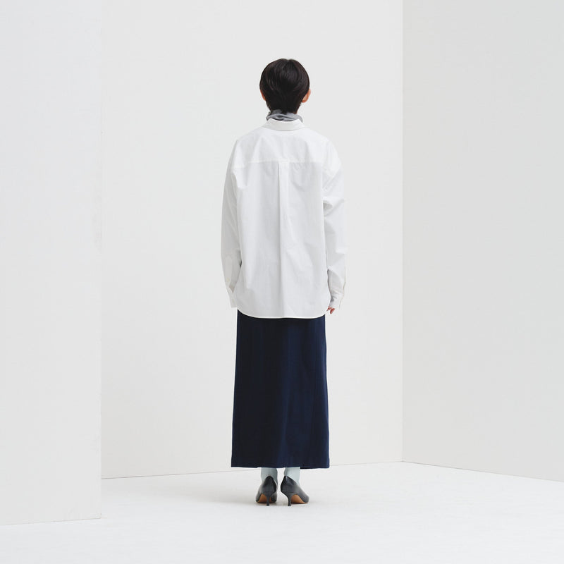 美品ヘラルボニーレギュラーカラーシャツ「blue brush-mm2025」 レギュラーカラーシャツ「blue brush-mm2025」 – HERALBONY