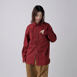 ￥Easy-Care Art Panel Print Shirt「heart-mm2024」marina