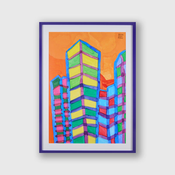 「夏の印象 2024.8.10丸の内」原画作品