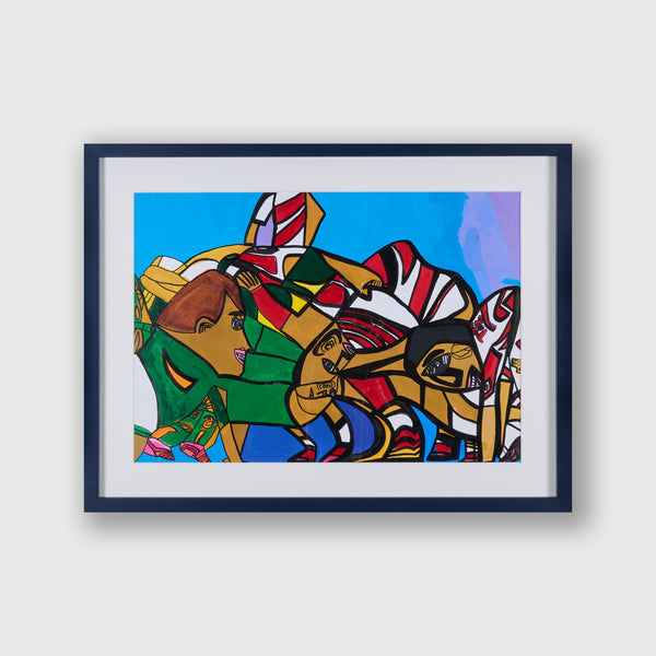 「スクラム」原画作品