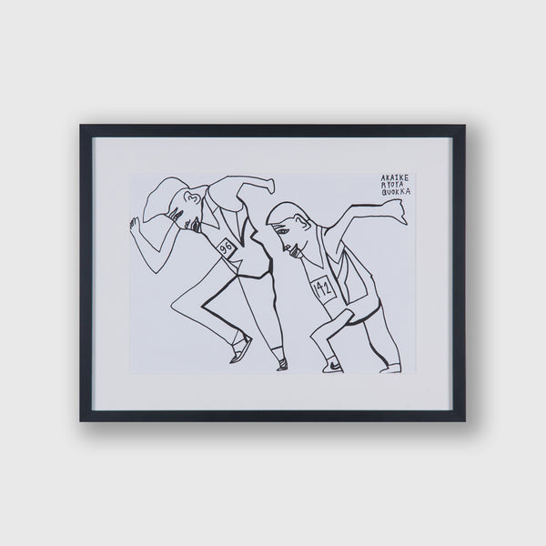 「疾走」原画作品
