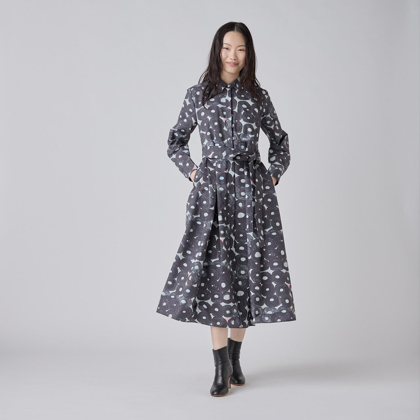 Flare Skirt One-Piece「（無題）（丸）」 – HERALBONY
