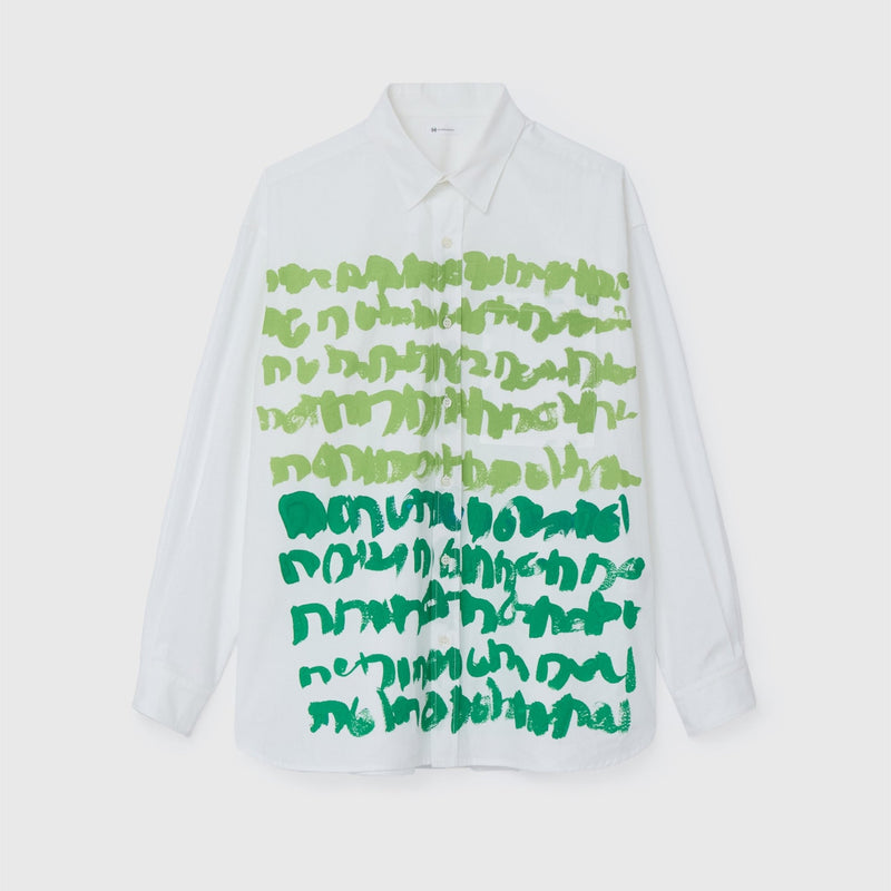 レギュラーカラーシャツ「green brush-mm2025」 – HERALBONY