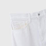 ￥デニムスカート（ホワイト）「heart - mm2024」marina