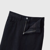 ￥デニムスカート（ブラック）「heart - mm2024」marina