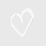 ￥【HEART】Carabiner　WhiteHERALBONY