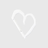 ￥【HEART】Carabiner　WhiteHERALBONY