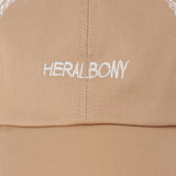 ￥【HEART】Chain Logo Cap　BeigeHERALBONY