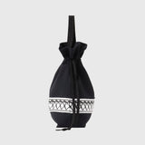 ￥【HEART】Drawstring bag　BlackHERALBONY