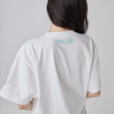 ￥【HEART】Logo T-Shirt　Vertical Triple Heart　WhiteHERALBONY