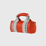 ￥【HEART】Tape Mini Boston Bag　OrangeHERALBONY