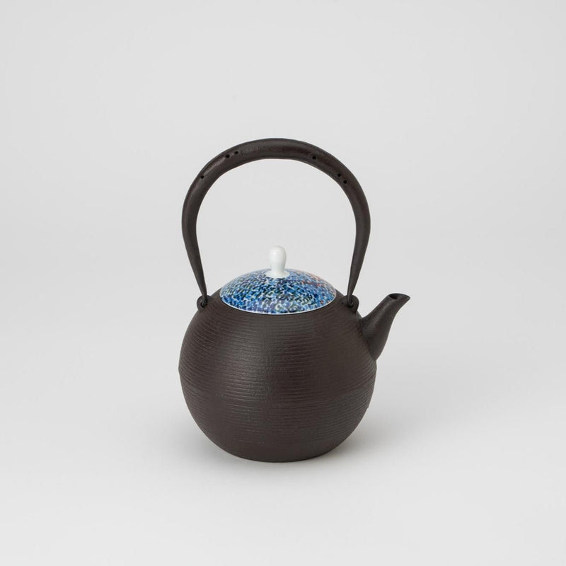 ￥【予約商品】[鈴木盛久工房×HERALBONY]南部鉄器「（無題）（青）」（小）Midori Kudo