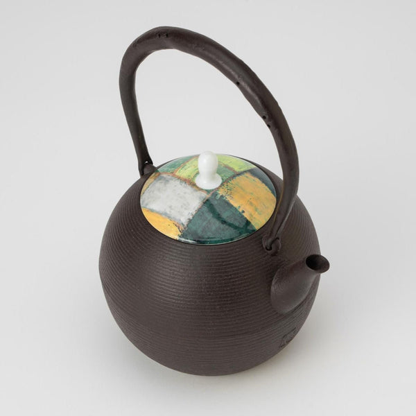 ￥【予約商品】[鈴木盛久工房×HERALBONY]南部鉄器「緑の風景」（中）Kaoru Iga