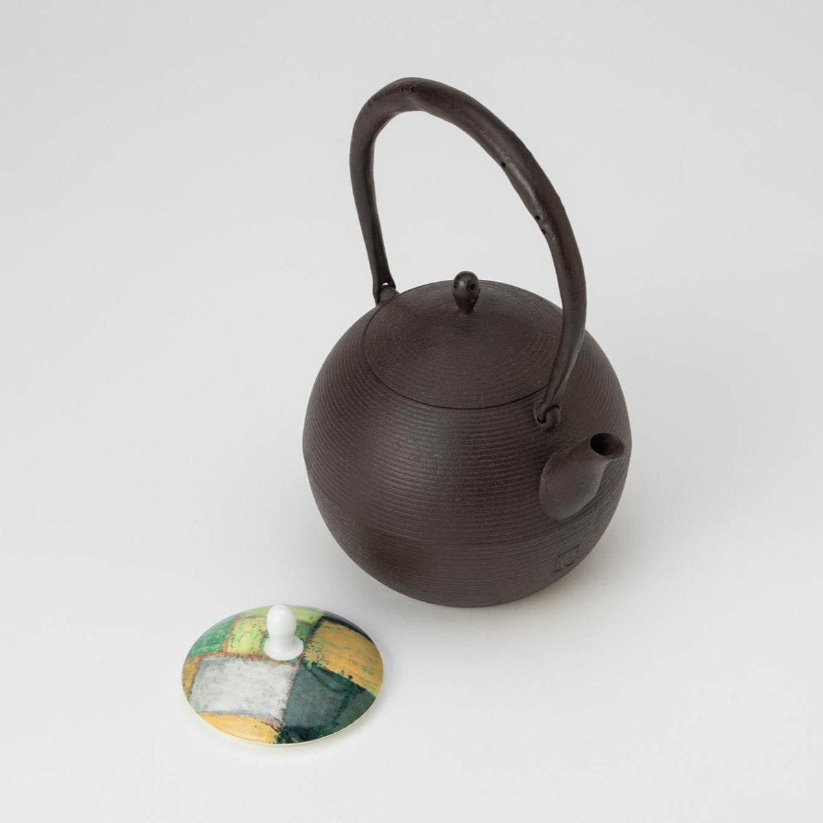 予約商品】[鈴木盛久工房×HERALBONY]南部鉄器「緑の風景」（中）