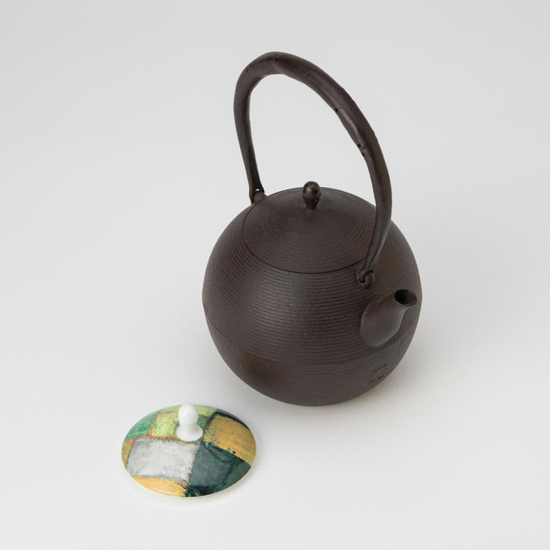 ￥【予約商品】[鈴木盛久工房×HERALBONY]南部鉄器「緑の風景」（中）Kaoru Iga