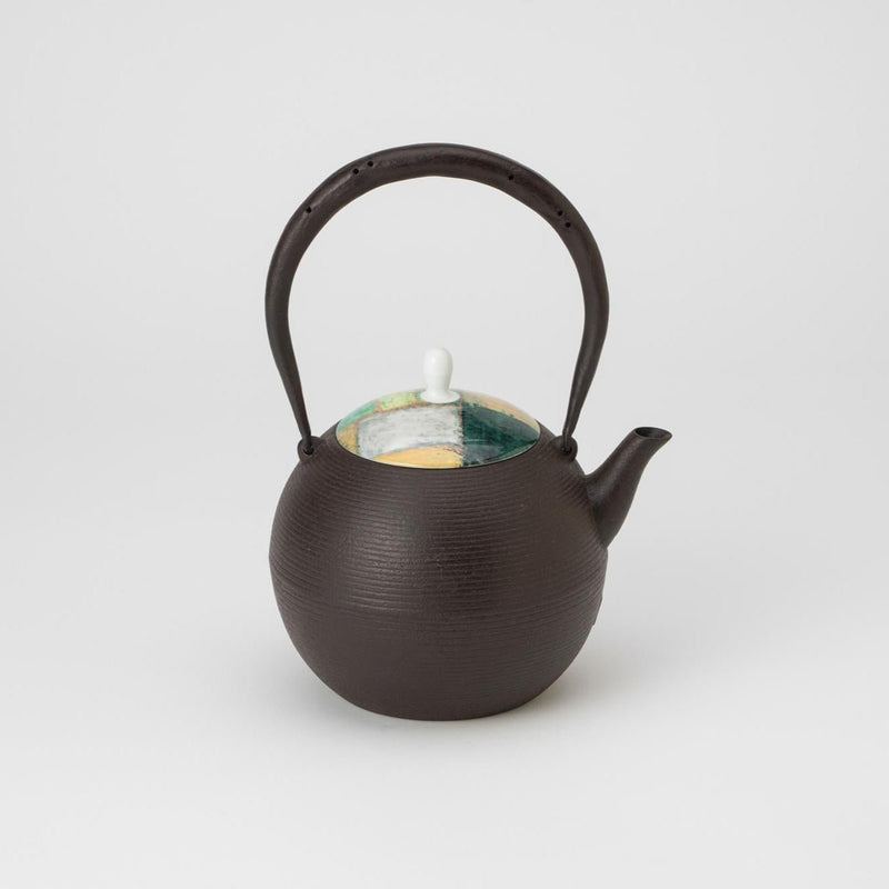 ￥【予約商品】[鈴木盛久工房×HERALBONY]南部鉄器「緑の風景」（中）Kaoru Iga