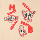 ￥HERALBONY ART T「（なんかの動物）」ベージュYoshiteru Horiguchi