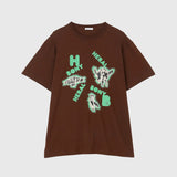 ￥HERALBONY ART T「（なんかの動物）」ブラウンYoshiteru Horiguchi