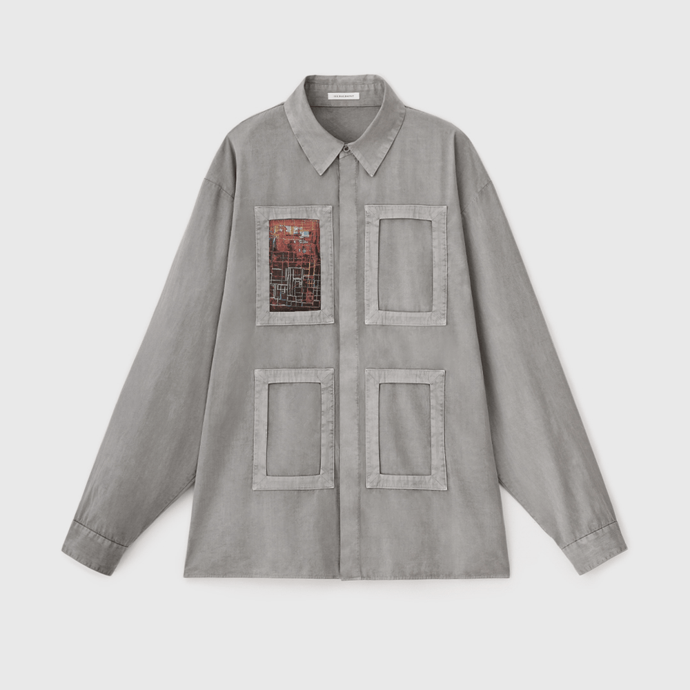 HERALBONY ISAI shirt (light gray) / includes 1 art piece