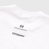￥HERALBONY×COTODAMA　ショートスリーブT「タイトル不明」ホワイトRyo Nakao
