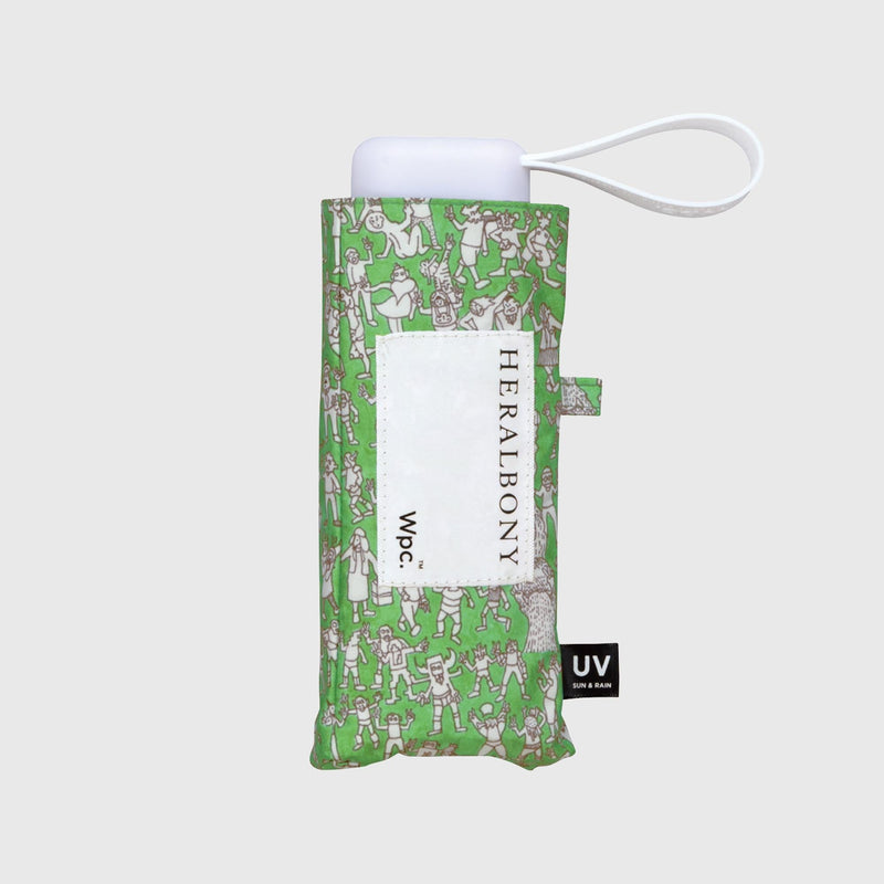 ￥【HERALBONY｜Wpc.™ 】アート遮光日傘 mini「集いの習慣」Teppei Kasahara
