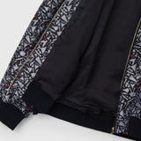 ￥【店舗先行販売】ジャカードスタンドブルゾン 「モノクロの世界」Kaede Wajima