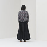 ￥【店舗先行販売】ジャカードスタンドブルゾン 「モノクロの世界」Kaede Wajima