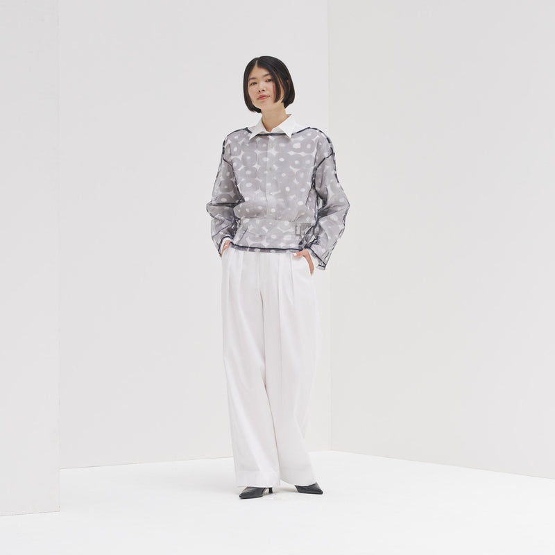 ￥チュールトップス「（無題）（丸）」Sanae Sasaki