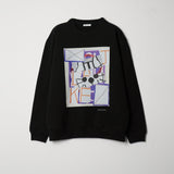 ￥レギュラーフィットクループルオーバー「みつけて」Nozomi Fujita