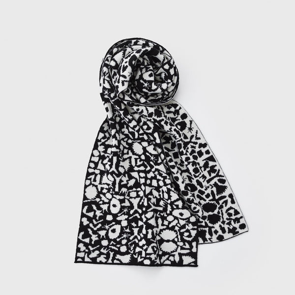 ￥ジャガードマフラー「かえでのチョキチョキ」Kaede Wajima